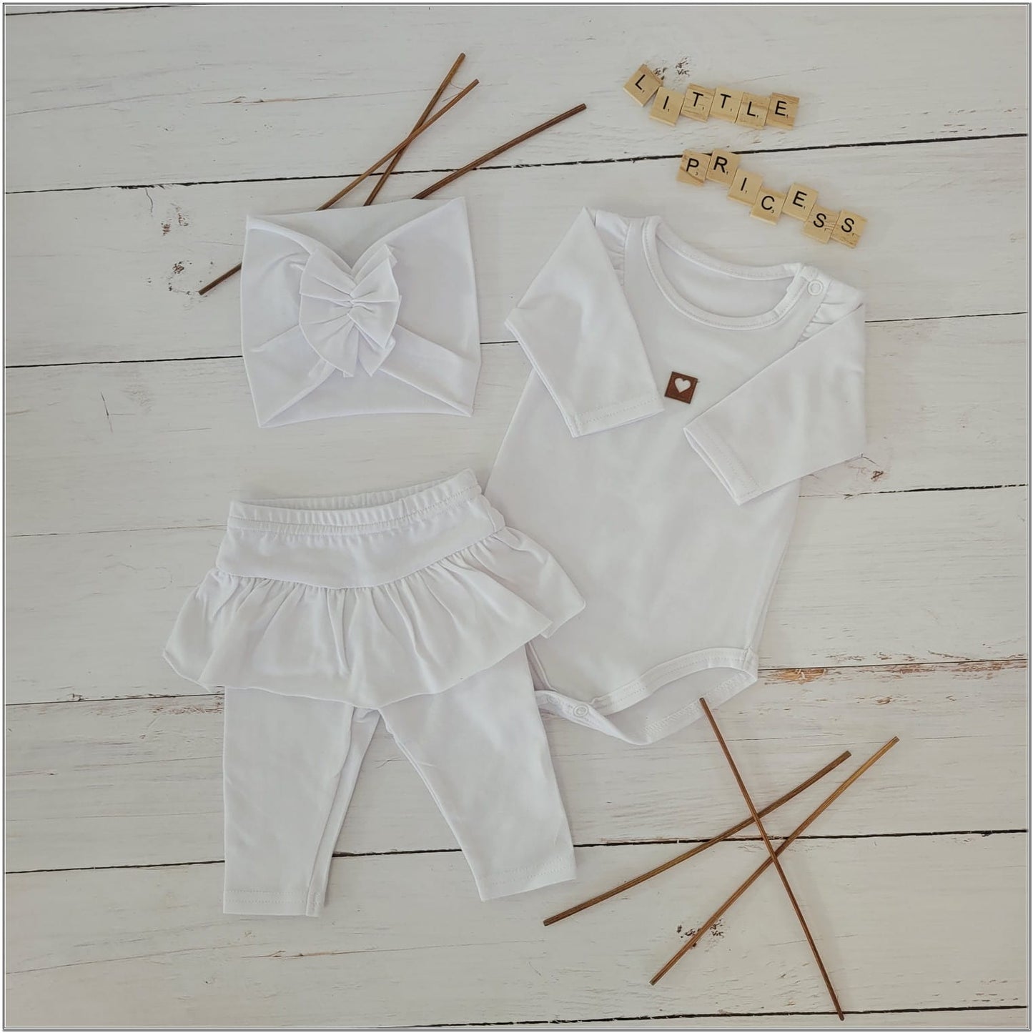 3 részes fodros szett: body+leggings+fejpánt, lila